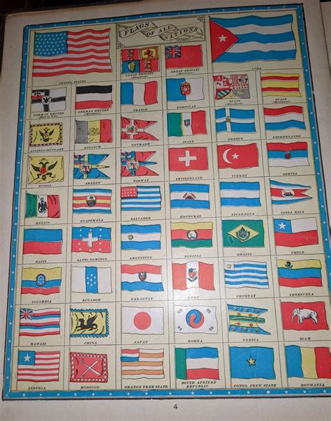 Flags of the world taken from a world atlas from 1904! : r/vexillology