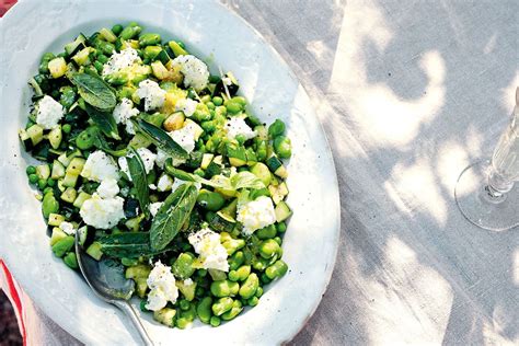 Mint Bean And Feta Salad Recipes Au