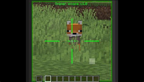 Sniper Scope Spyglass Overlay Minecraft Texture Pack