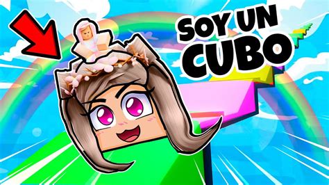 🤯 Sólo Puedes Pasar Este Obby Siendo Un Cubo ⬜ Muy Imposible 😭‼️