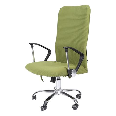 Lyumo 1pc Lms Removable Stretch Swivel Chair Covers Office Armchair