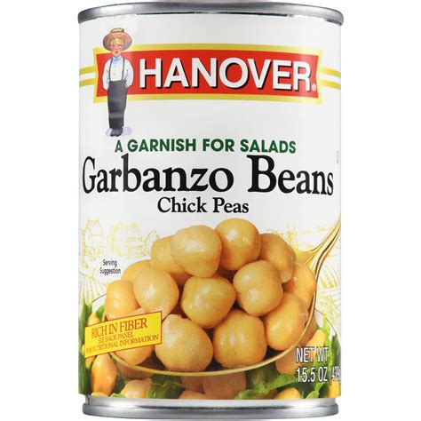 Hanover Garbanzo Beans Chick Peas Oz Can Walmart