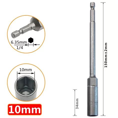 Pi Ces Ensemble De Cl S De Prise Adaptateur D Crou Hexad Cimal Pour