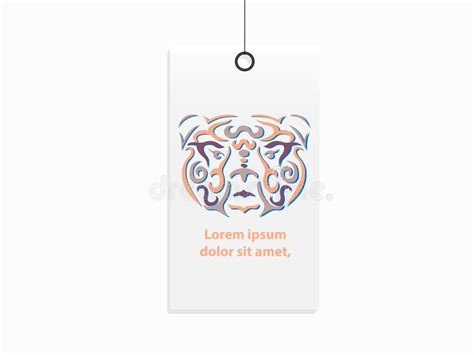 Ilustra O Ajustada Do Urso Tribal Urso Marrom No Estilo Tribal Linha