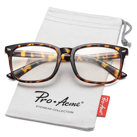 Pro Acme Non Prescription Glasses Frame Clear Lens Eyeglasses