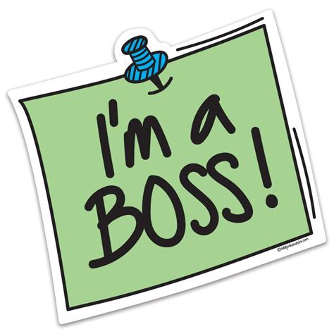 Im A Boss Vinyl Sticker Cute Laptop Stickers Vinyl Sticker Money