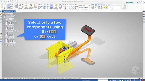 Solid Edge Limited Assembly Relationship Manager YouTube