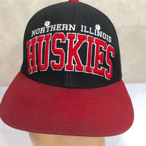 Northern Illinois Huskies Discolored Snapback Basebal Gem