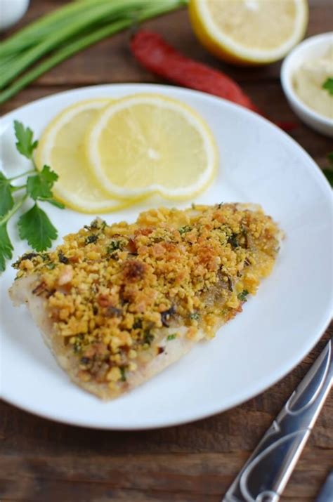 Herb Baked Fish With Crispy Crumb Recipe Cookme Recipes