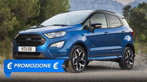 Promozione Ford Ecosport perché conviene e perché no