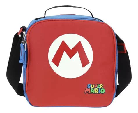 Lonchera Chico Azul Chenson Mario Bros Tonsky Para Niño MercadoLibre