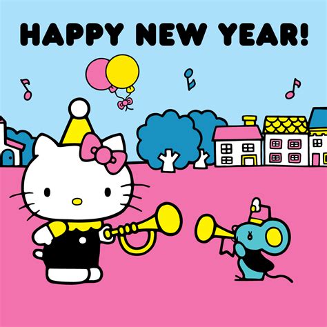 Hello Kitty New Year Wallpaper Coloring Article - Coloring Articles ...