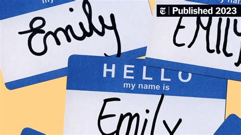 Emily Was a Popular Name in the ’90s. Now It’s in More TV, Film and