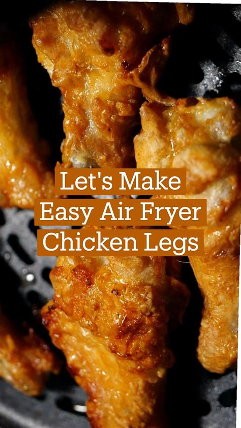 Air Fryer Chicken Legs Crispy And Juicy Artofit