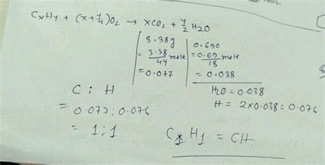 A Gaseous Hydrocarbon On Complete Combustion Gives G Of Co And