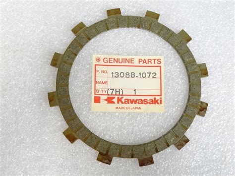 Kawasaki NOS NEW 13088 1072 Clutch Friction Plate ID 99 KX KX125 EBay