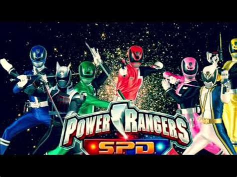 Power Rangers Spd Theme Song YouTube