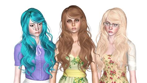 Colored Framing Hairstyle Newseas Sparkle Sky Retextured By Sjoko For