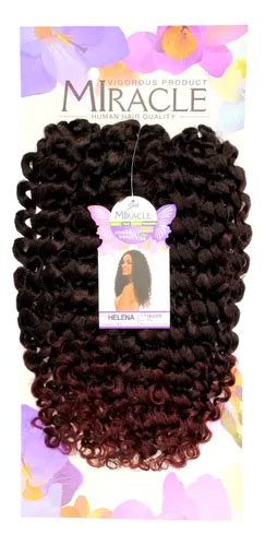 Cabelo Orgânico Crochet Braid Sleek Miracle Helena 220g Frete grátis