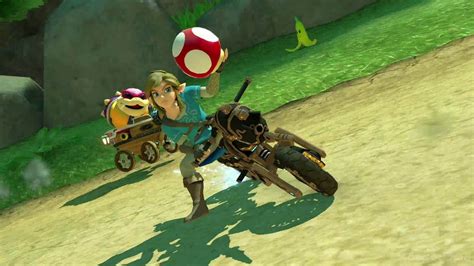 Mario Kart 8 Deluxe Zelda Botw Dlc Gameplay Youtube