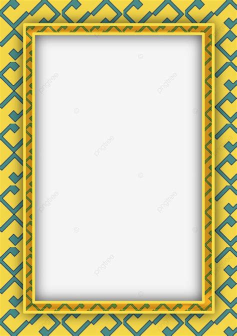 African Traditional Frame Border Design Transparent Image Clipart, African, Border, Frame PNG ...