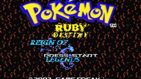 Pokémon Ruby Destiny Reign Of Legends Server Status Is Pokémon Ruby