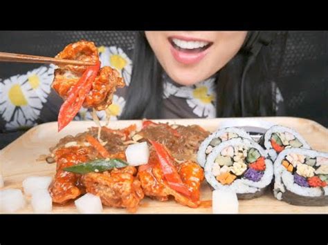 KOREAN FOOD ASMR EATING SOUNDS NO TALKING SAS ASMR