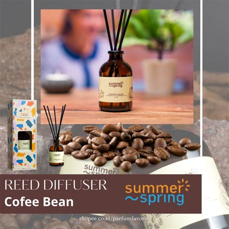 Jual Summerspring Reed Diffuser Aroma Coffee Bean Pengharum Ruangan