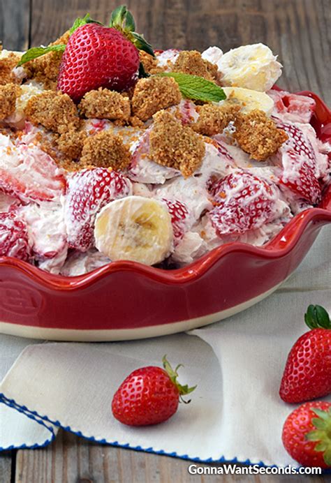 Strawberries Cream Cheese Cool Whip Graham Crackers