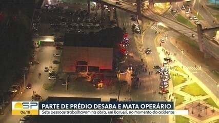 Bombeiros acham corpo em escombros de prédio que desabou parcialmente