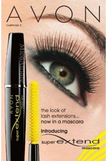 Avon True Color Super Extend Length Waterproof Mascara G Black