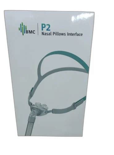 White Silicone BMC P2 Nasal Pillows Interface CPAP Mask For Hospital At