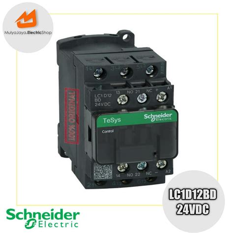 Jual Kontaktor Schneider Lc D Bd V Dc Contaktor Lc D Bd Vdc