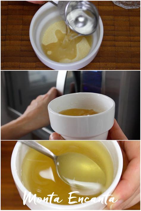 Como Hidratar A Gelatina Incolor - Como hidratar gelatina incolor no micro ondas! - Monta Encanta