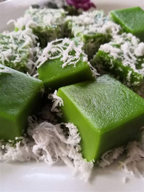 Cara Buat Kaswi Pandan Lemak Manis Yang Sedap Lembut Bergoyang Guna