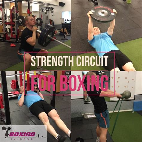 Watch Strength Circuit Workout For Boxing Boxing Science