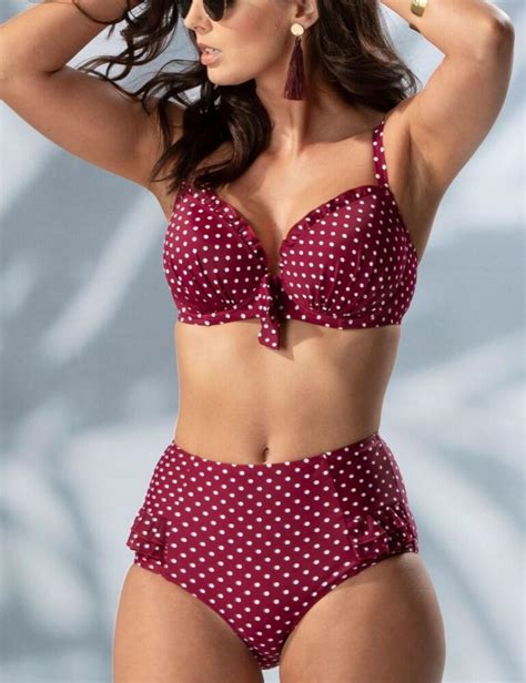 Pour Moi Hot Spots Control Bikini Brief Sangria Belle