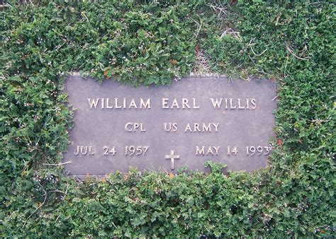 William Earl Willis M Morial Find A Grave