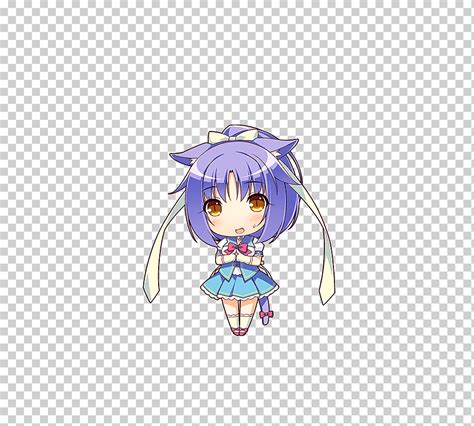 Nekopara Catgirl Chibi Anime Dibujo Canela P Rpura Violeta Manga