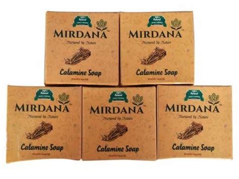 Mirdana Natural Handmade Calamine Soap For Bathing 100g At Rs 35