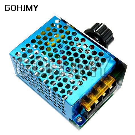 4000W AC 110V 220V SCR Regulowany Regulator Pr Dko Ci Silnika Regulator