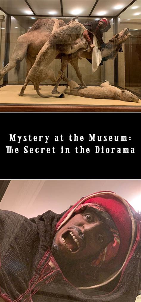 The Mystery Of The Lion Attacking A Dromedary Diorama Diorama