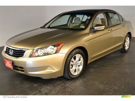 2009 Bold Beige Metallic Honda Accord LX P Sedan 52547886 GTCarLot