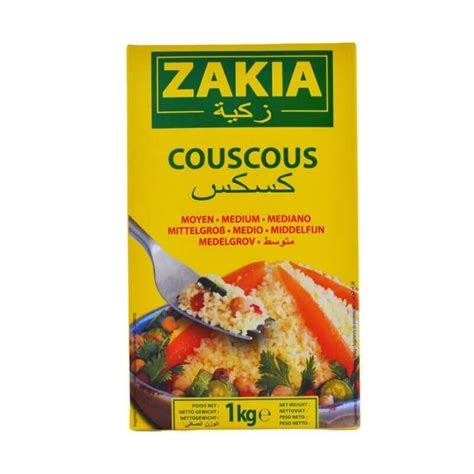 ZAKIA KUSKUS MOYEN 1KG BenguFood