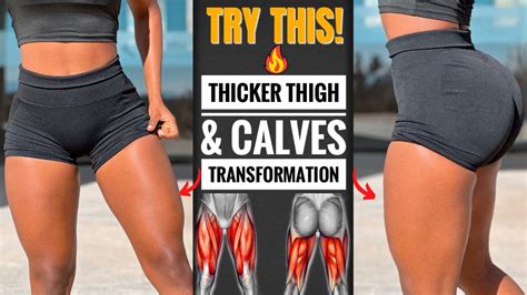 Grow Thicker Thighs Calves In Just Mins All Levels At Home Leg