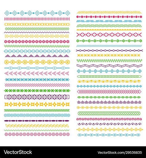 Fancy Line Dividers Color