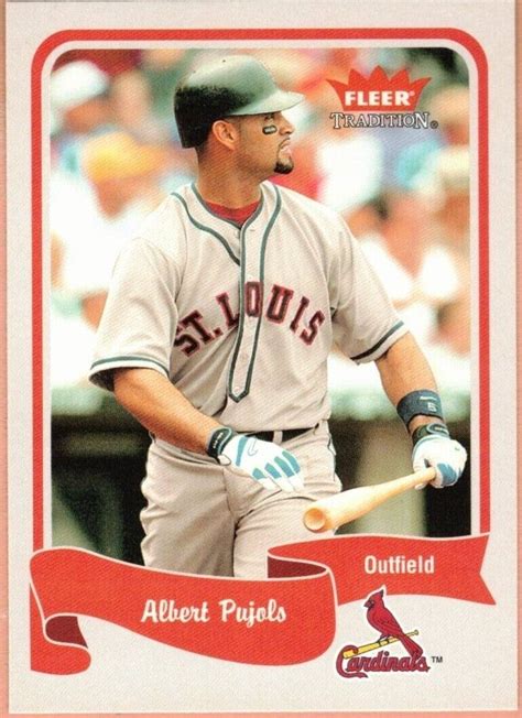 Albert Pujols 2004 Fleer Tradition EBay