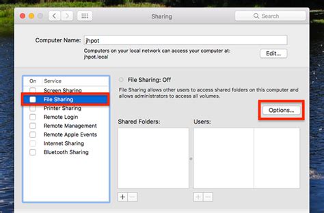 How To Set Up Network File Sharing On Macos Without Sharing Your