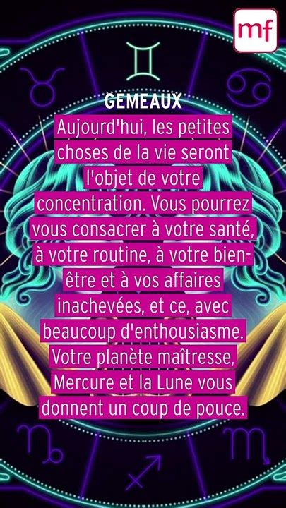 Horoscope Du Jour Du Mardi Octobre Vid O Dailymotion