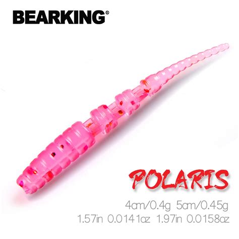 BEARKING Señuelos de Pesca Polaris de 4cm y 5cm cebo Artificial para